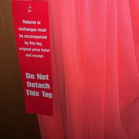 Coral Formal Prom Dress - Picture 5 of 11